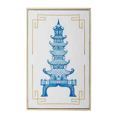 Art Pagoda Blue Celia Small