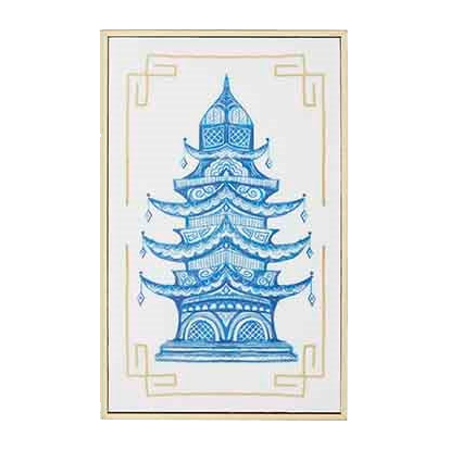 Art Pagoda Blue Livia Small