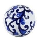Orb Blue & White Decorative Olivia