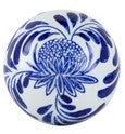 Orb Blue & White Decorative Isabella