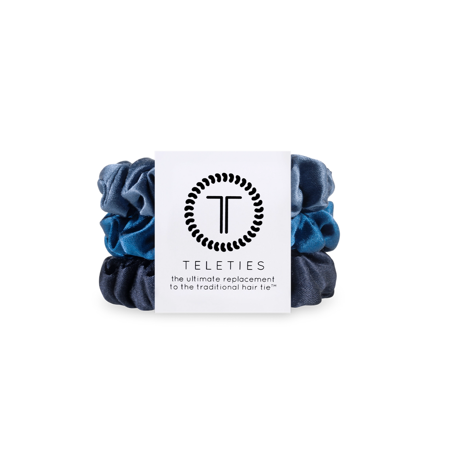 Teleties Scrunchie, Small, Midnight Rain