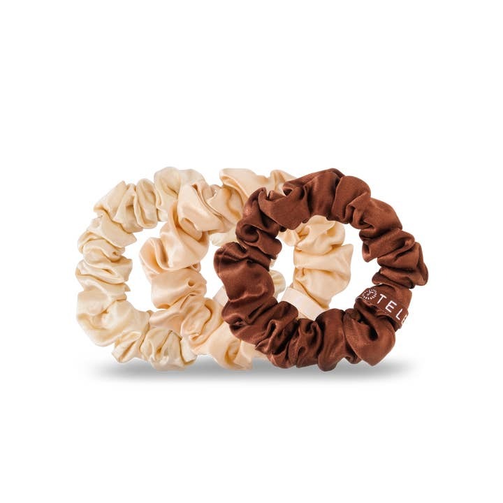 Teleties Scrunchie, Small, For the Love of Nude