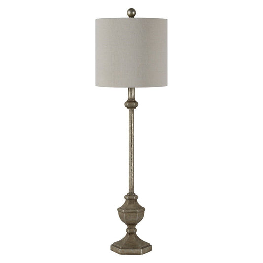 Lamp Nevaeh Silver Distressed