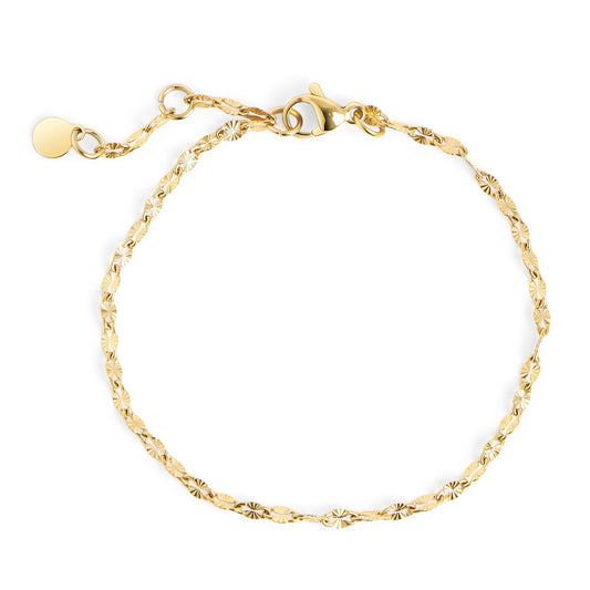 Bracelet Minerva Chain Gold 6.5 in