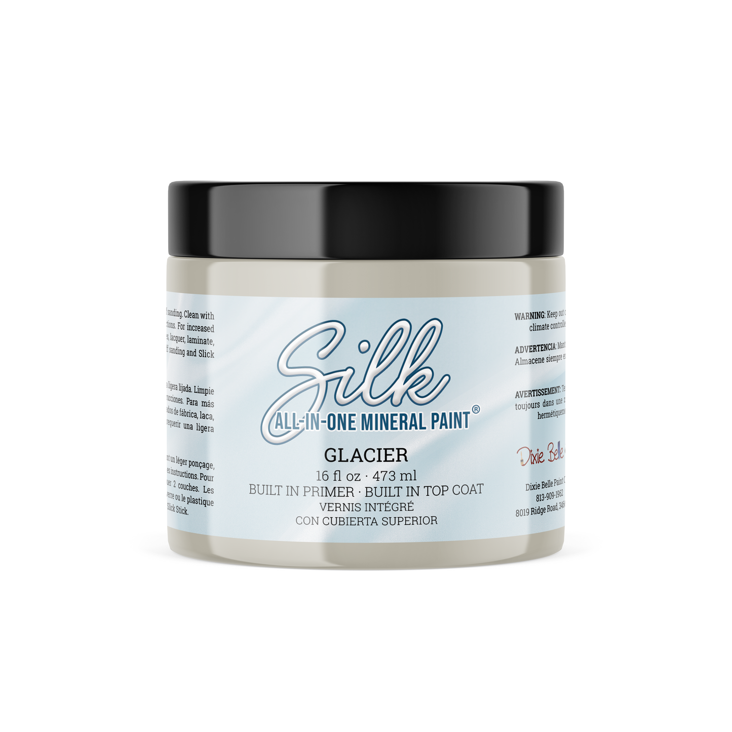 Silk Mineral Paint, Glacier