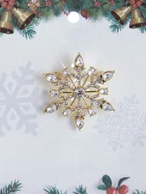 Pin Christmas Snowflake