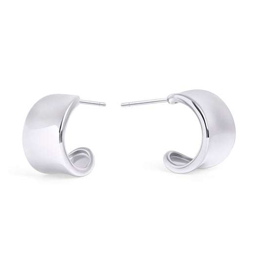 Earrings Hoop Thalia Silver 13 mm