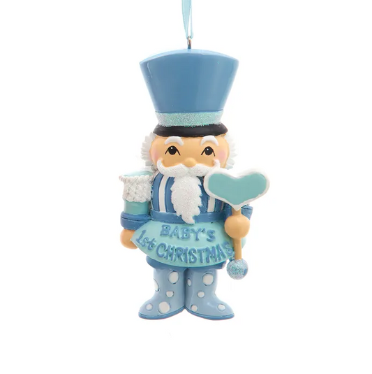 Ornament Baby's 1st Nutcracker Boy Personalization 4"