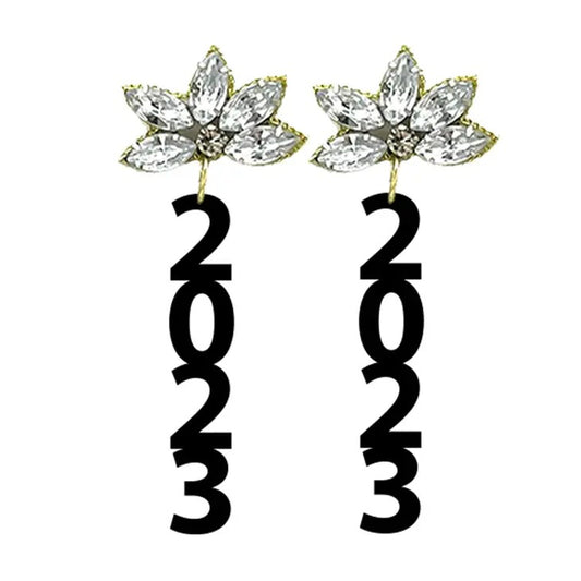 Earrings 2023 & Crystal Black