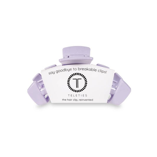 Teleties Tiny Hair Clip Classic Lilac