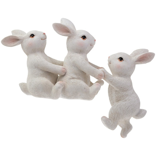 Figurine Long Climbing Bunny Brothers