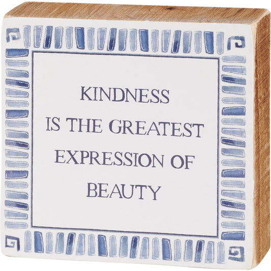 Art Block Kindness Is Beauty