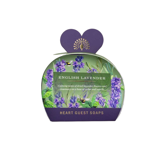 Soap Heart Guest Signature English Lavender