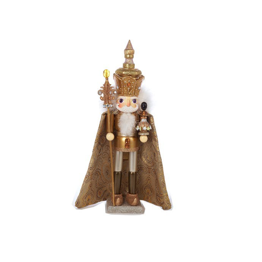 Nutcracker Hollywood Three Kings Gold 18"