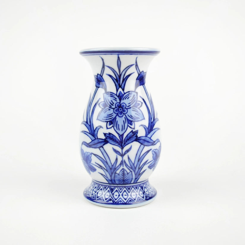 Vase Blue & White