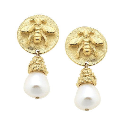 Earrings Drop Sarabeth Pearl