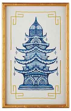 Art Pagoda Blue Livia Large