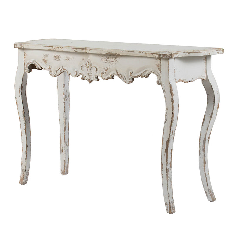 Console Table Antique White Rogers