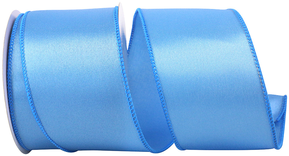 Ribbon Satin Light Blue 1.5"