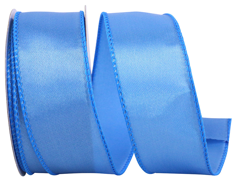 Ribbon Satin Light Blue 1.5"