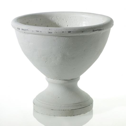Bowl Pedestal White Compote Medium