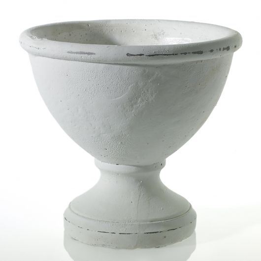 Bowl Pedestal White Compote Large