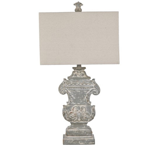 Everleigh Grey Weathered Lamp