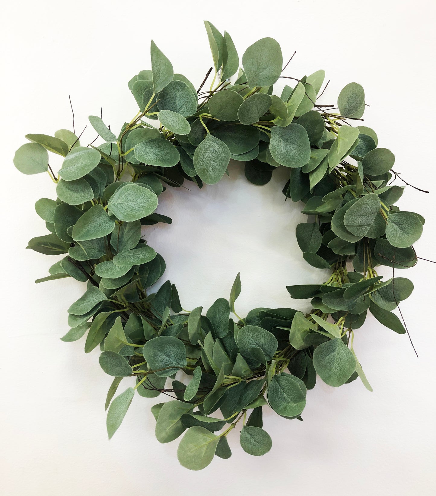 Wreath Faux Eucalyptus