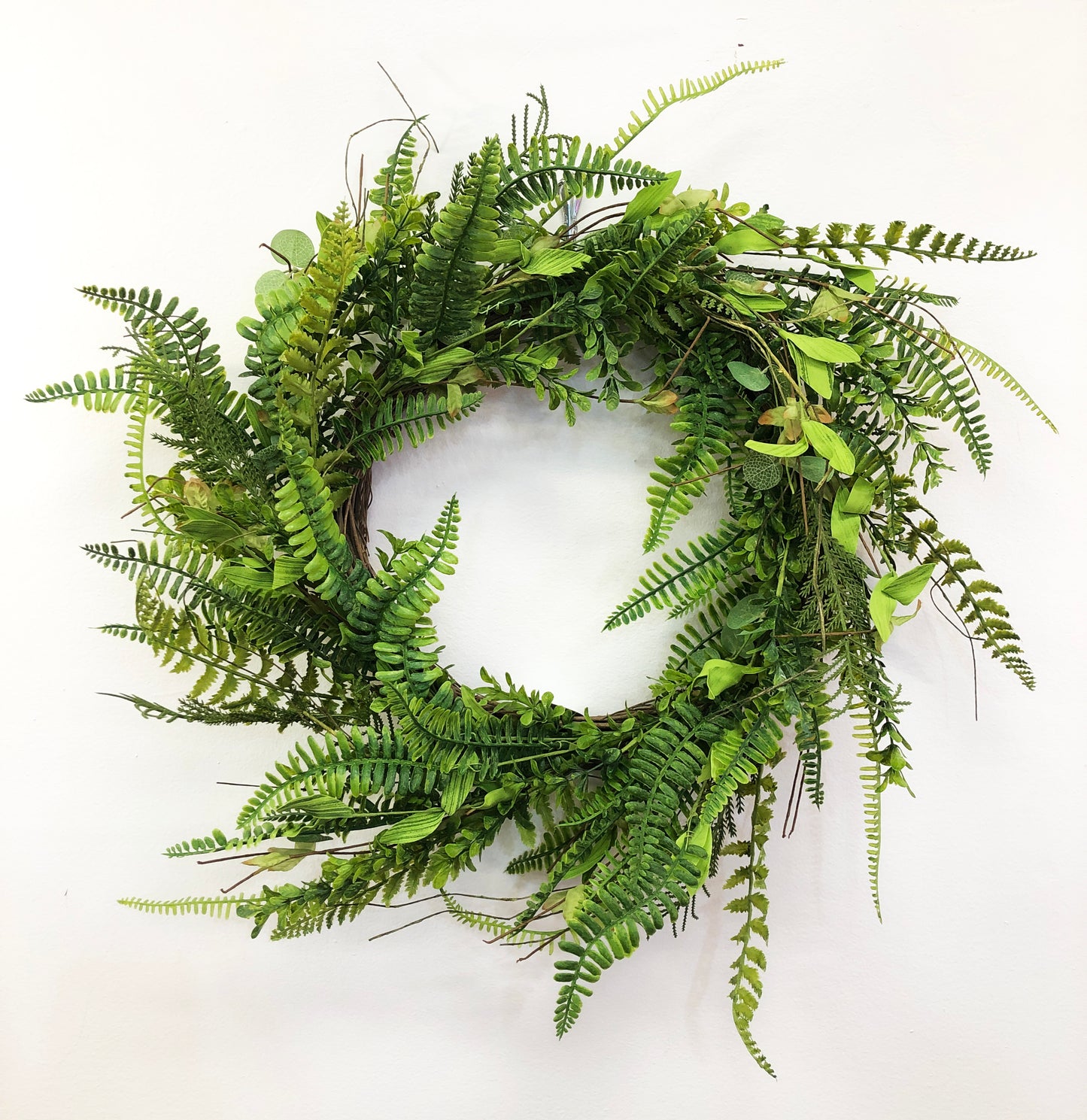 Wreath Faux Ferns