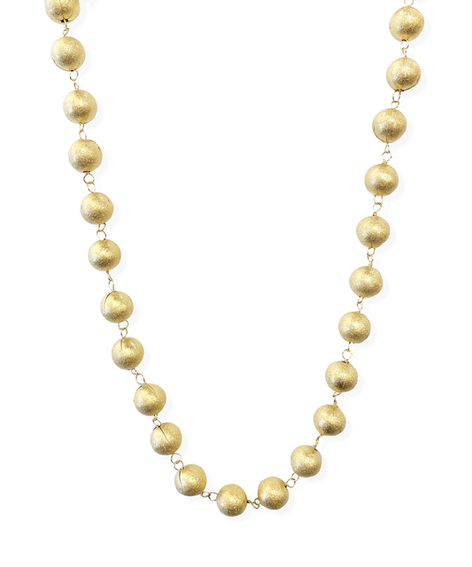 Necklace Gold Beads 16"