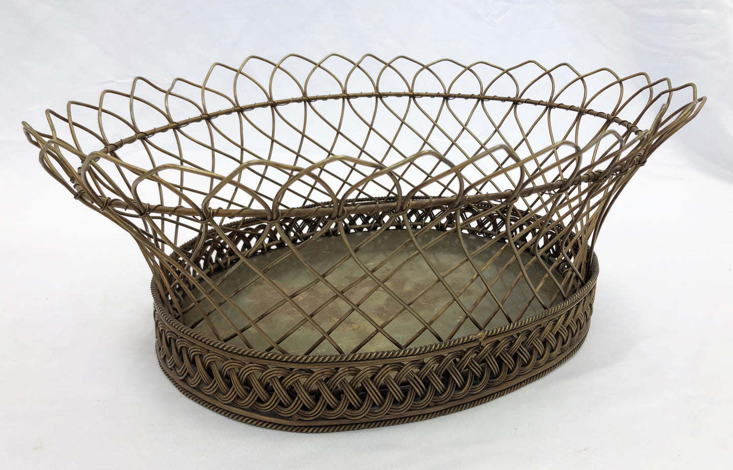 Brass Wire Basket