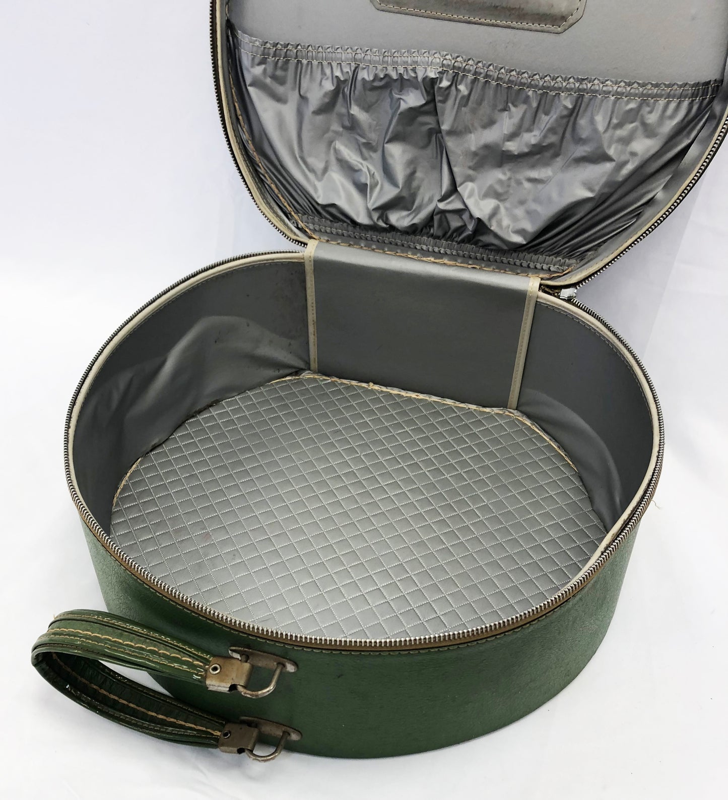 Green Travins Hatbox Suitcase