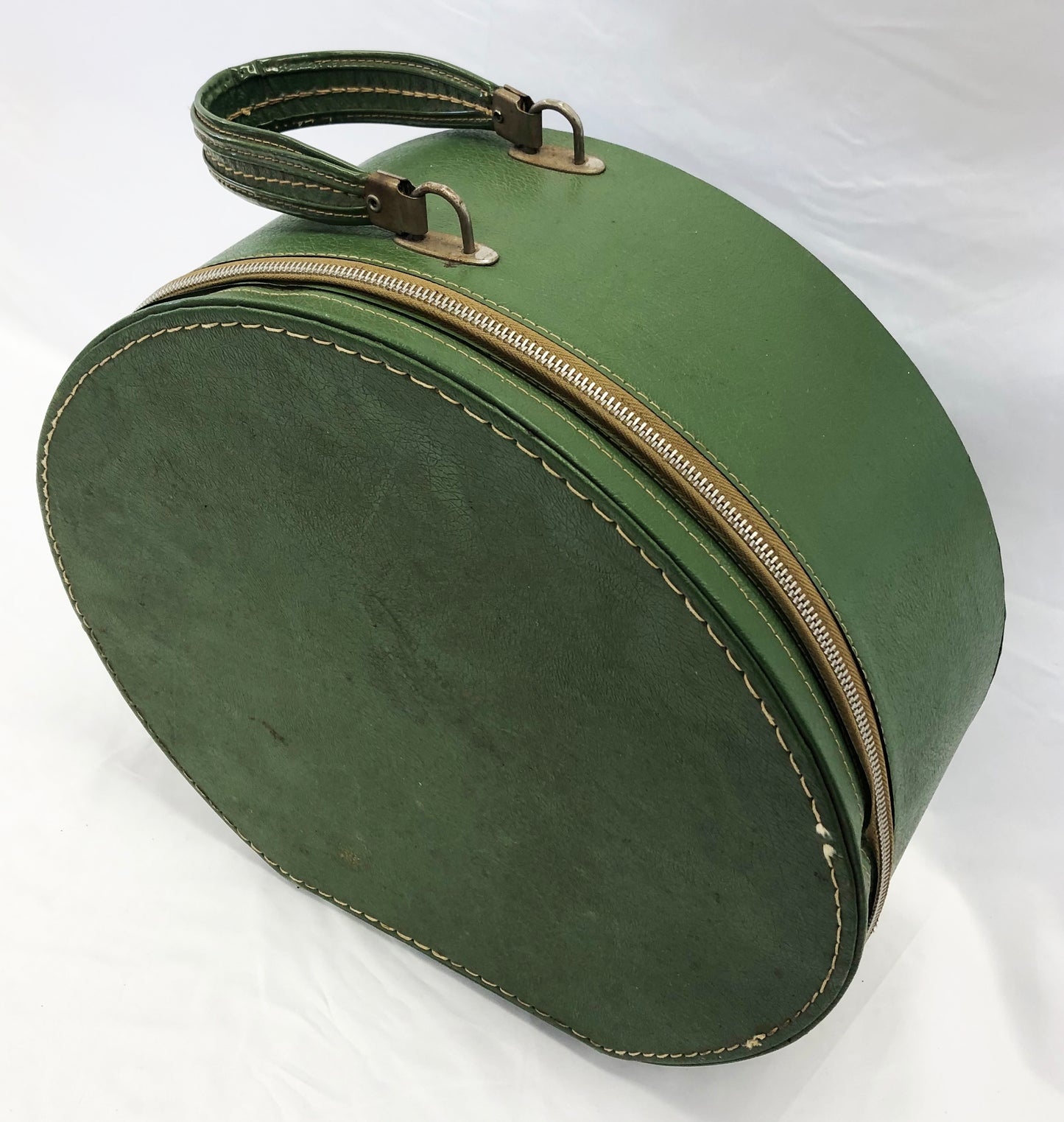 Green Travins Hatbox Suitcase