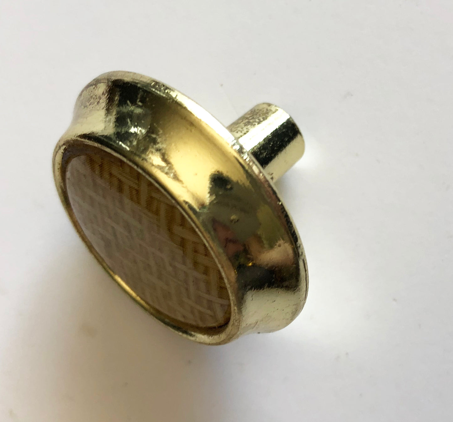 Polished Brass Inset Knobs