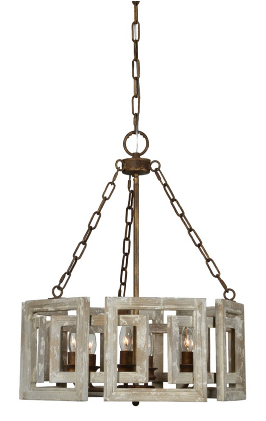 Chandelier Ivory Cream Nova