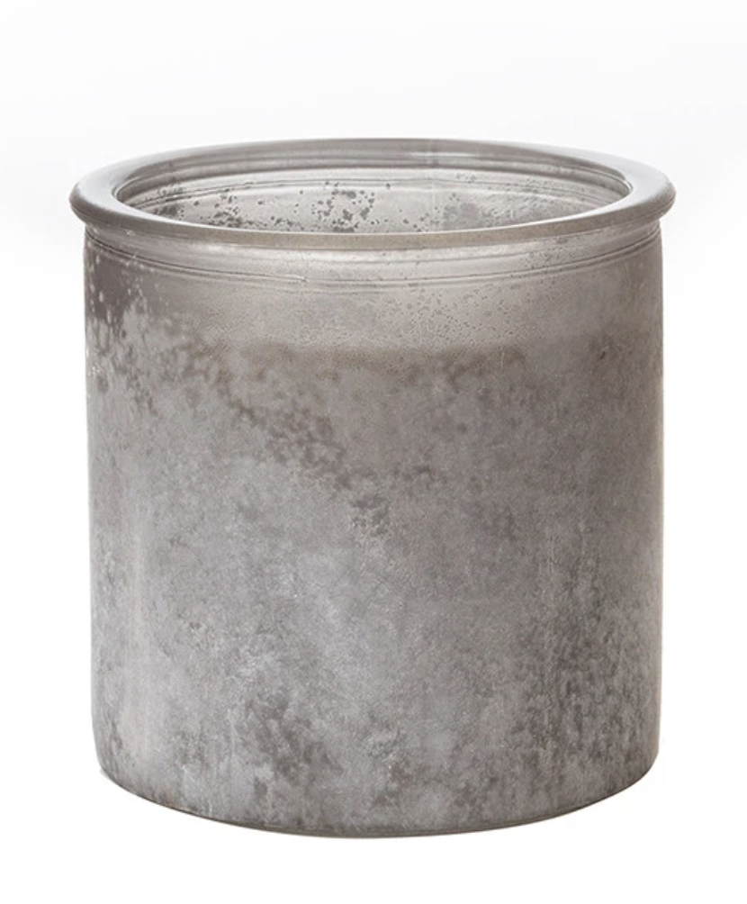 Funky Junk Candle River Rock Grey