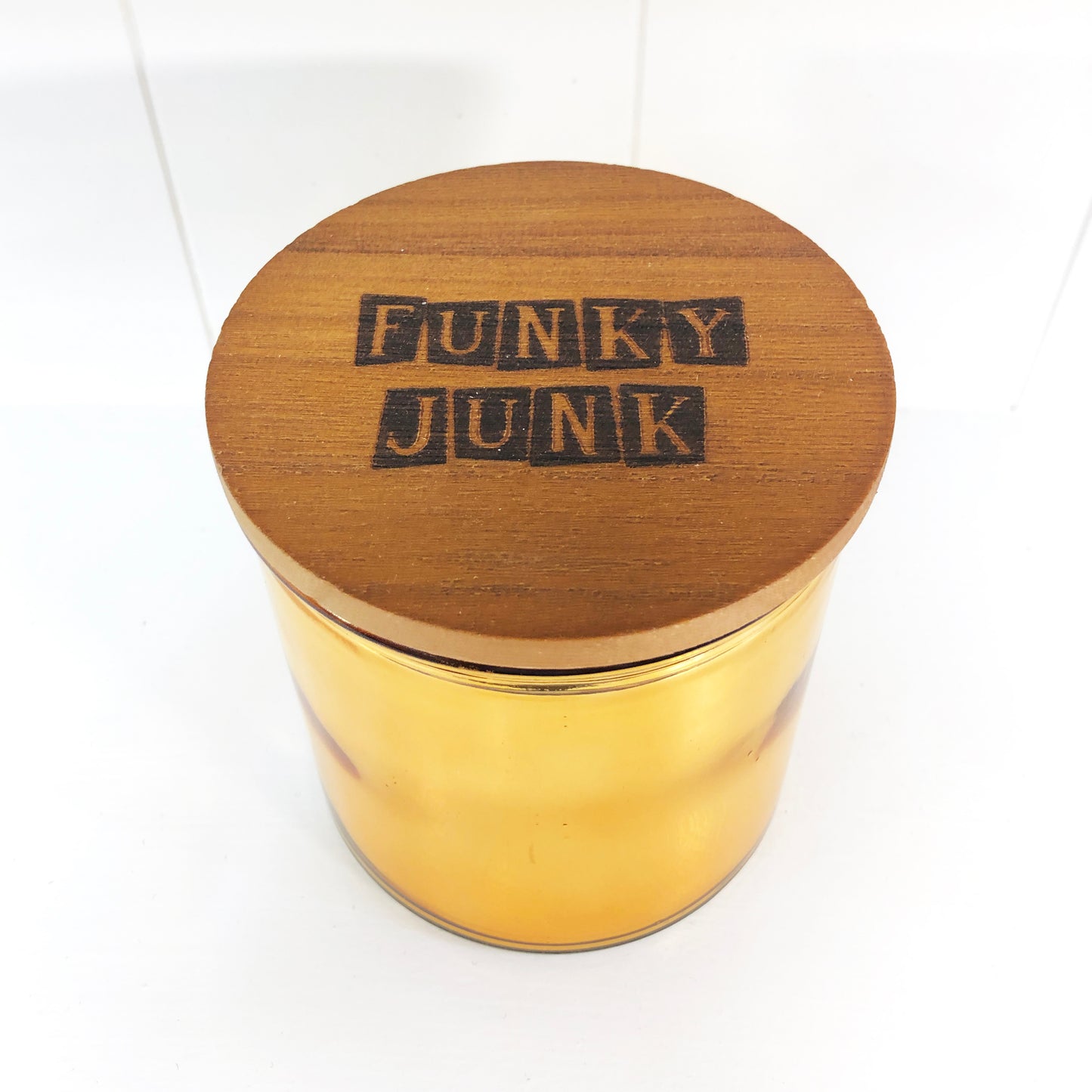 Funky Junk Candle Rockstar Gold