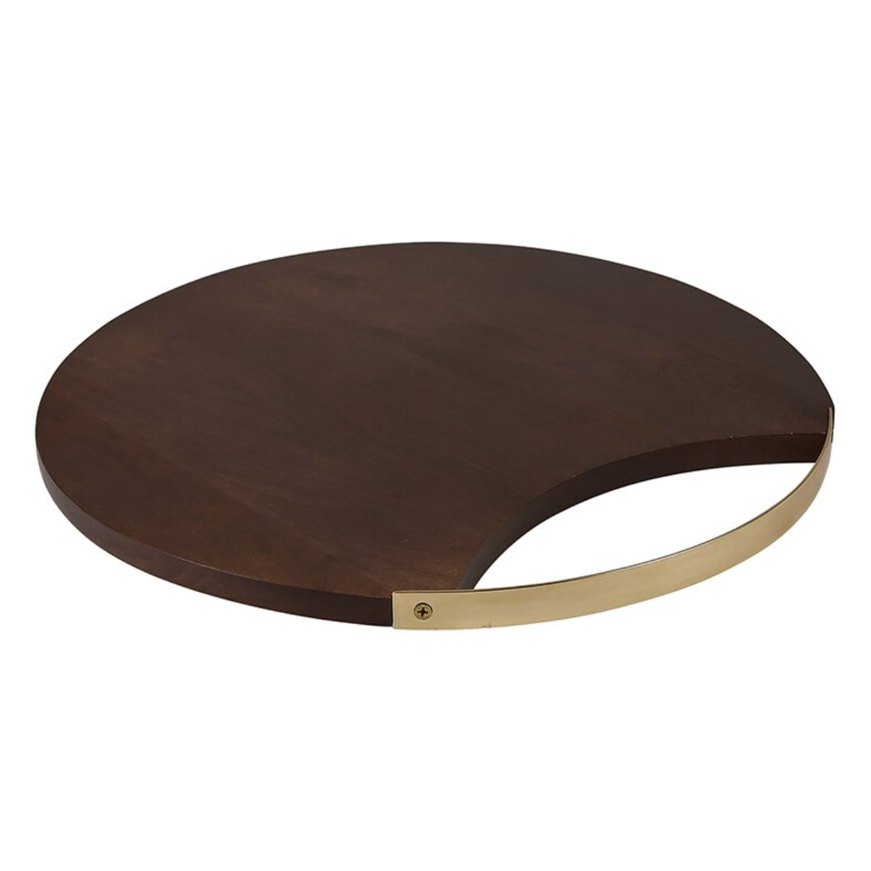 Wood + Brass Board - 16"