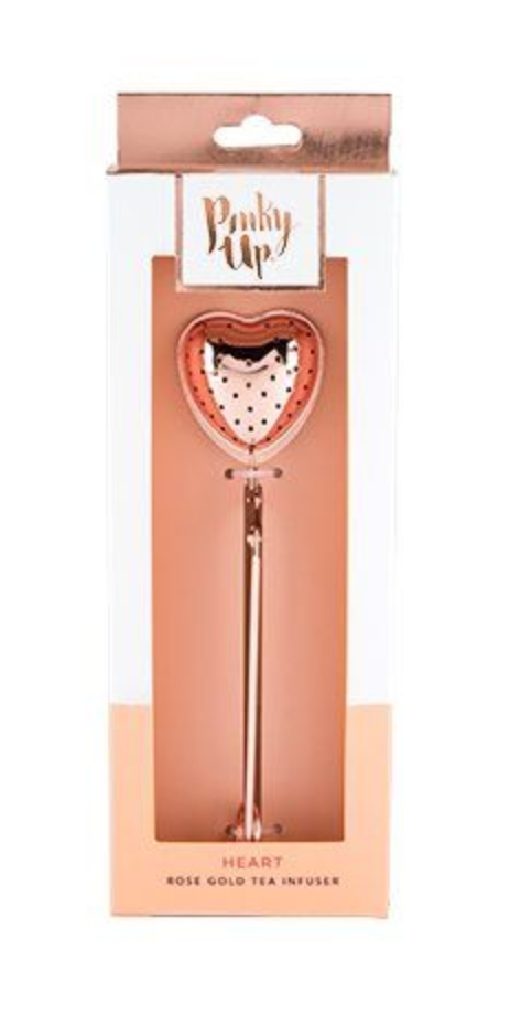 Tea Infuser Rose Gold Heart