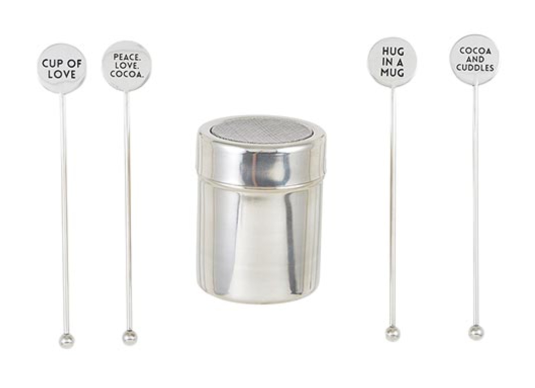 Hot Cocoa Shaker Set