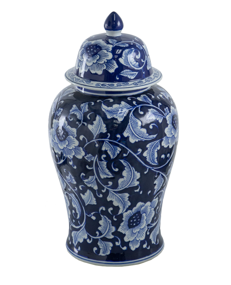 Ginger Jar Blue & White Large