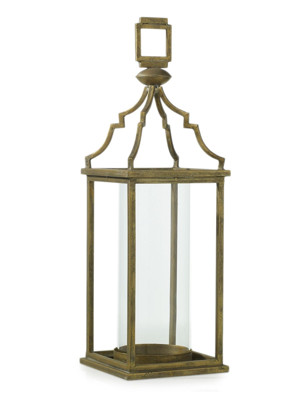 Gold Metal Lantern