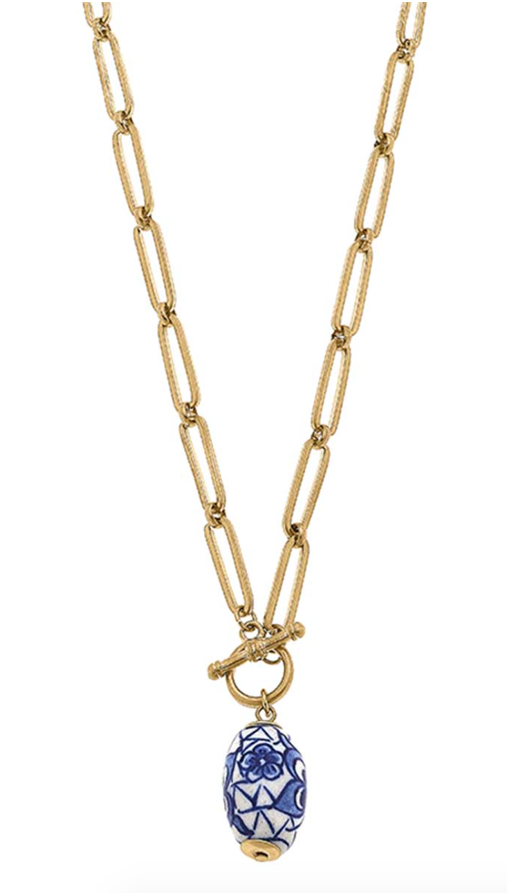 Evelyn T Bar Necklace