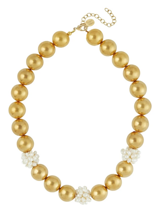 Necklace Pearl Cluster Margaret