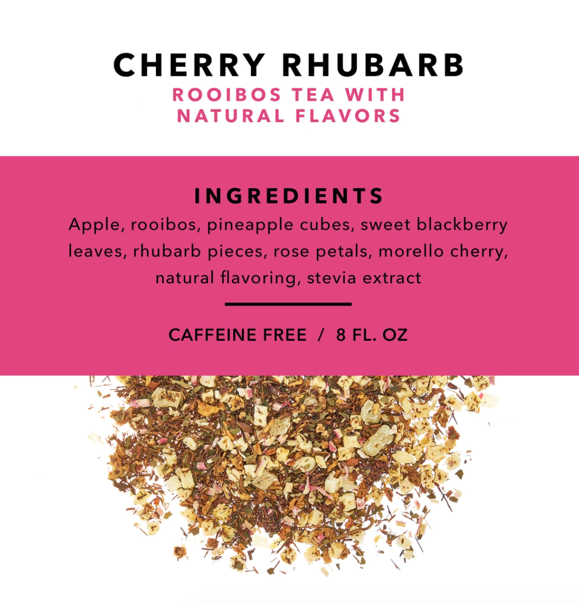 Loose Leaf Tea Cherry Rhubarb Cobbler