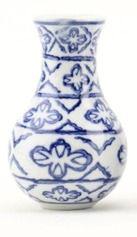 Blue & White Mini Vase