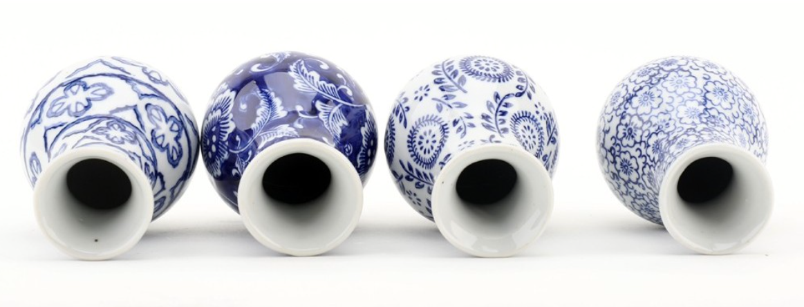 Blue & White Mini Vase