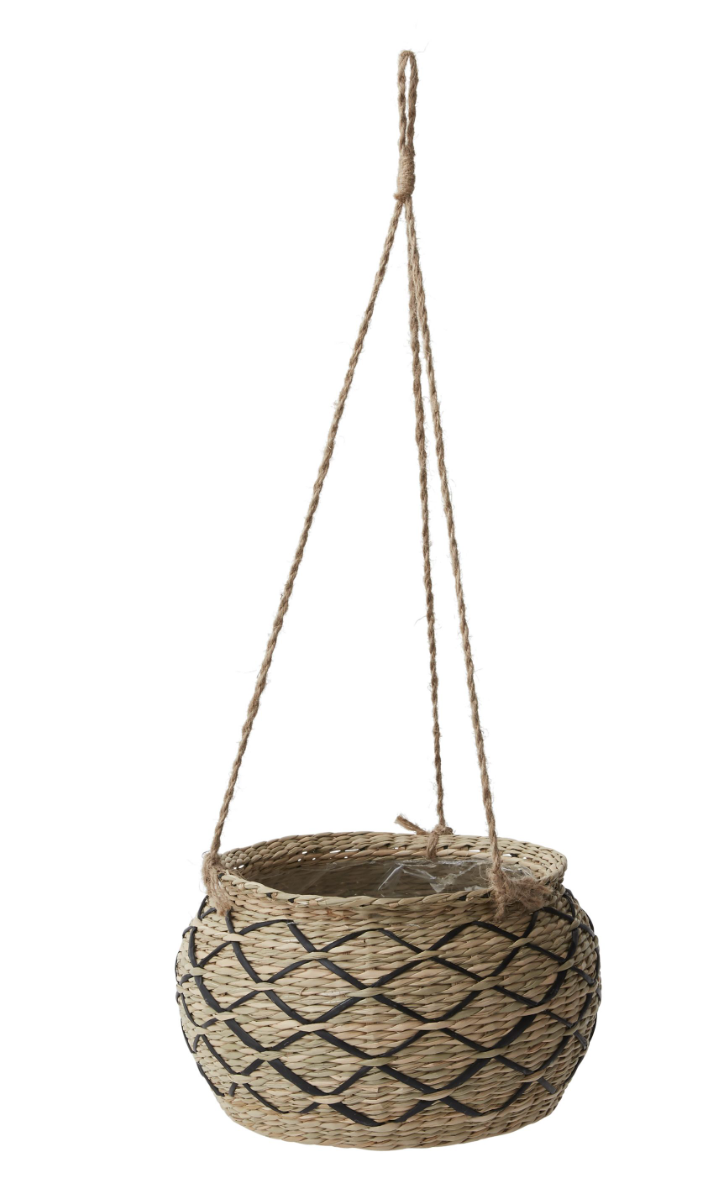 Woven Hanging Planter