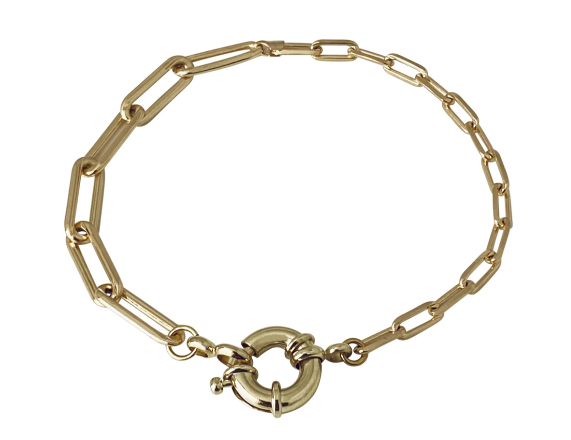 Circle Clasp Bracelet