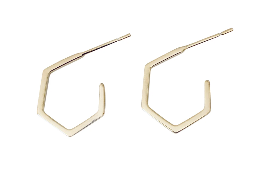 Geometric Hoop Earrings